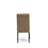 5 Piece Dining Table Set Includes a Rectangle Wooden Table with Removable Leaf and 4 Light Sable Linen Fabric Upholstered Chairs, Jacobean-622751784-622751785