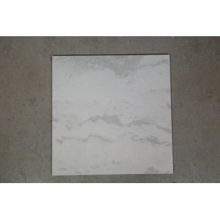 Carrelage en marbre 24 x 24 Calacatta Isola