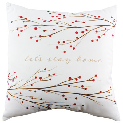 Housse et insert de coussin carré saisonnier