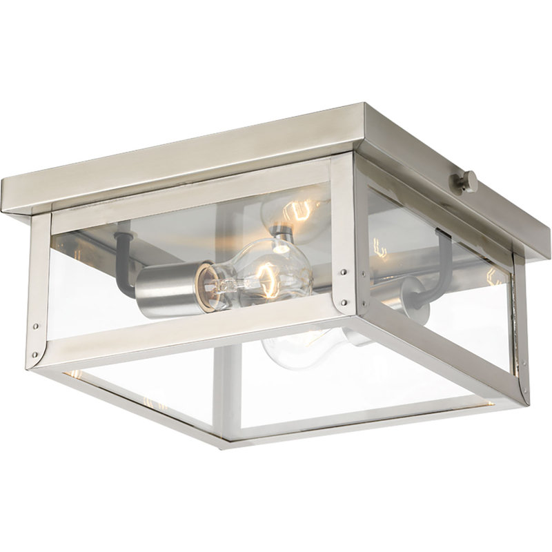 Plafonnier encastré 2 lumières 12,38 po Ola