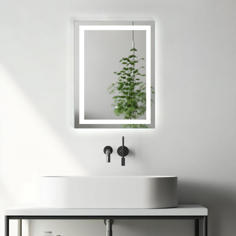 Miroir de salle de bain / de rasage / de salle de bain Amrhein Modern & Contemporary, 36 po x 48 po