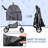 Folding Pet Stroller, Foldable Dog Jogger Stroller with Detachable Carrier, Basket and Cup Holder-108993572