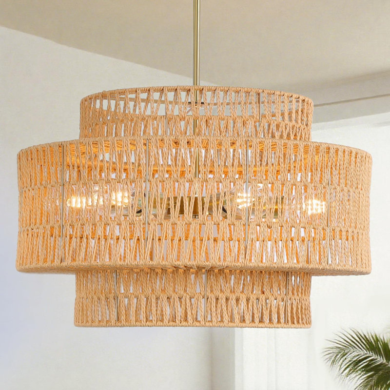 Lustre 6 lumières Boho