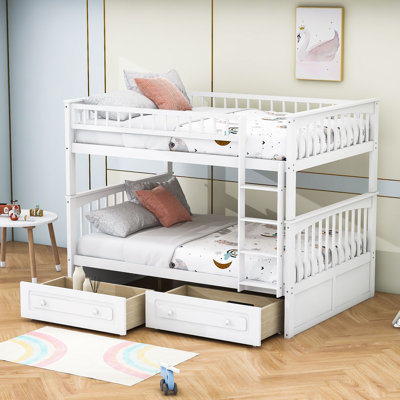 Bunk Bed With Drawers, Convertible Beds