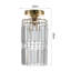 1-Light 20cm Crystal Mount Ceiling Light