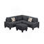 6-Piece Upholstered Sectional-1494865725