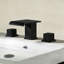 Robinet de lavabo de salle de bain espacé à deux poignées en laiton massif avec ensemble de drain -65110559-98728859
