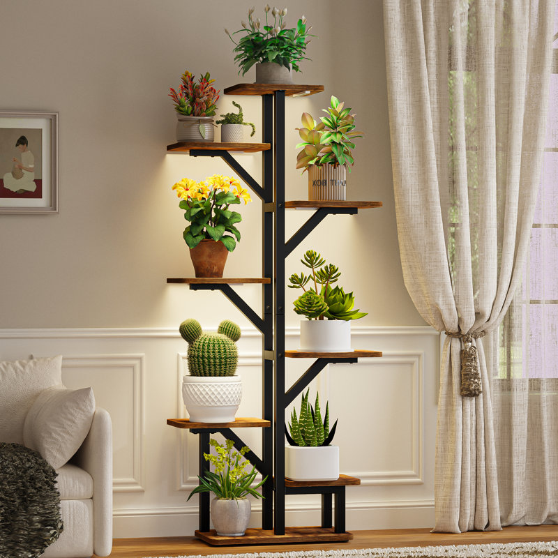 8-Tier Plant Stand Indoor With Grow Lights