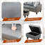 Canapé modulaire en similicuir 3 pièces-37763444-37763446