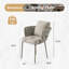 Ensemble de 2 chaises d'extérieur kaki