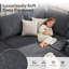 Canapé modulaire en velours côtelé modulaire Boneless-2105455574