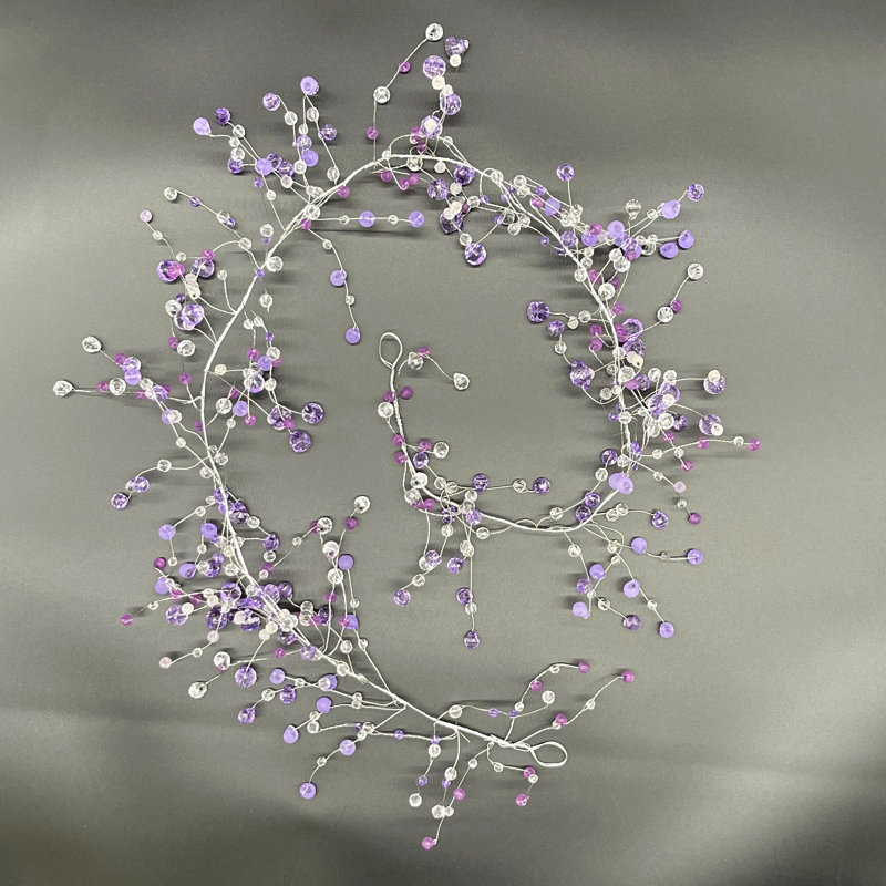Guirlande 48 po, Mauve