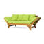 Lit de jour en bois avec ceinture et siège - l 64,13 po x H 26,77 po x P 31,22 po-643279808