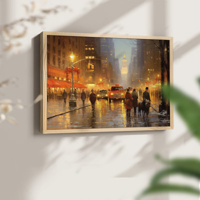 Chirstmas Art-CDXIV - Reproduction encadrée - Restickable
