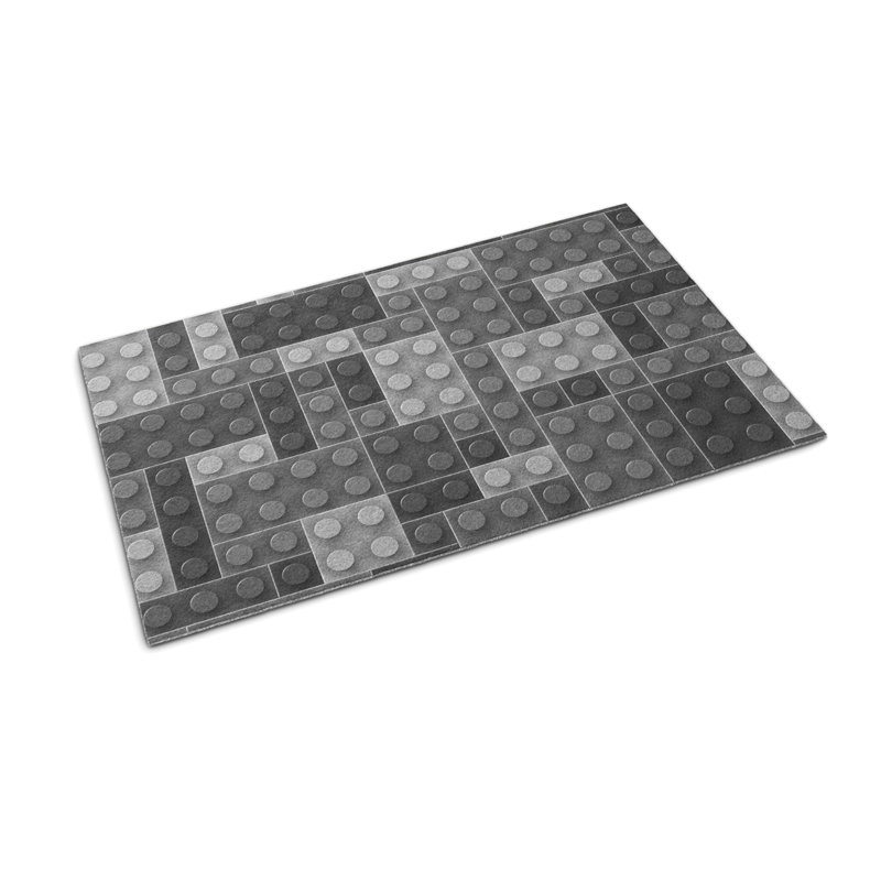 Non-Slip Geometric Outdoor Doormat
