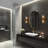 2-Lights- Dimmable Cylinder Candle Wall Light