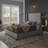 Vita Upholstered Pleated Wingback Bed-50351872-50351870
