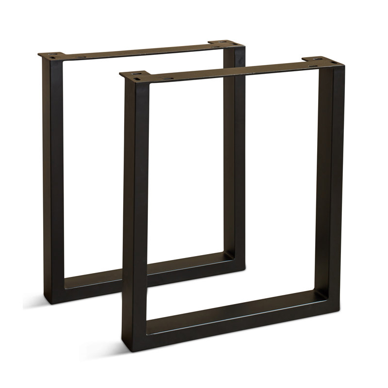 Table de salle à manger, Noir, Americano, L 116 po x l 40 po