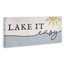 «Nautical Pun Lake It Easy», eau ensoleillée-105253556-105253555