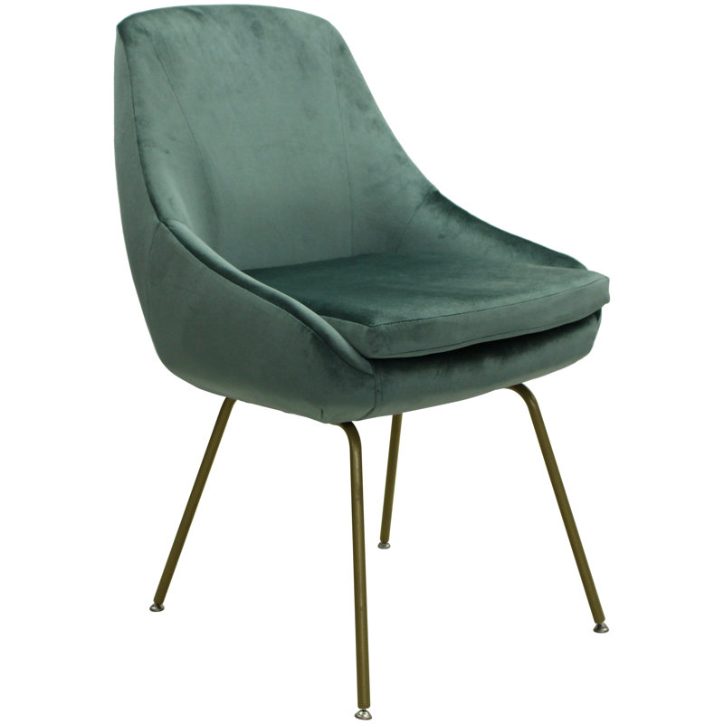 Chaise d'appoint Alizae, Écume de mer, Or