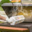 Accessoire de cuisson de 17 po en acier inoxydable pour la plupart des barbecues, idéal pour cuisiner des légumes, des ailes de poulet et des crevettes