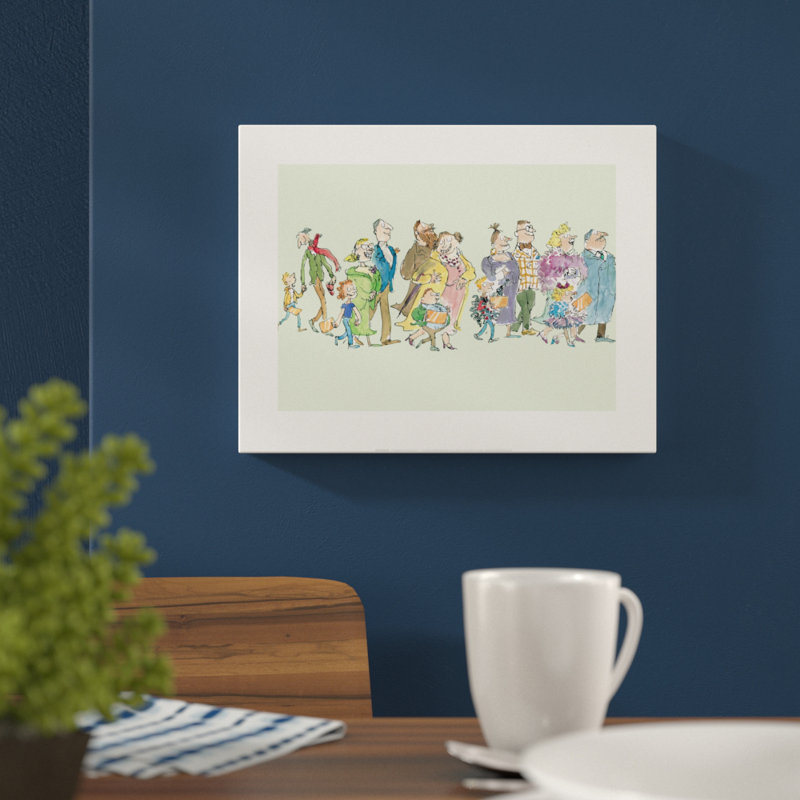 Charlie And The Chocolate Factory by Quentin Blake - Print