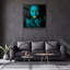 Superbe peinture décorative en verre trempé 23,6 po x 23,6 po | 100% verre trempé, épaisseur: 0,16 pouce | Impression UV pour des couleurs éclatantes | Art mural parfait pour la décoration de la maison ou du bureau, design moderne et élégant-1824789318-1824789435
