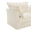 Canapé Koala LSF avec 1 coussin - crème-582378620