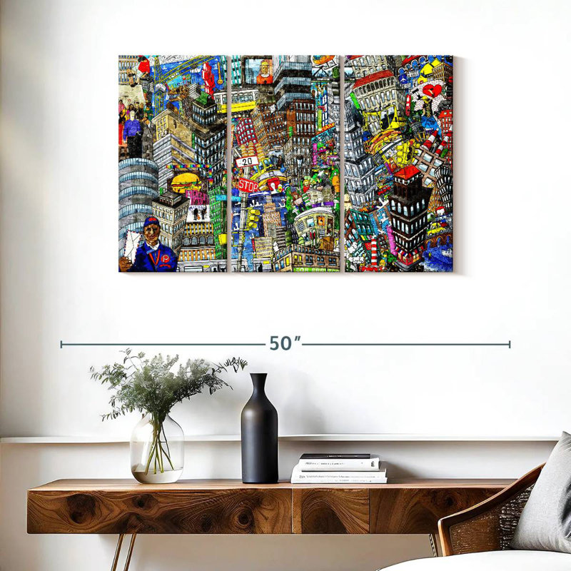 Sireci Graffiti, 24" H x 38" W
