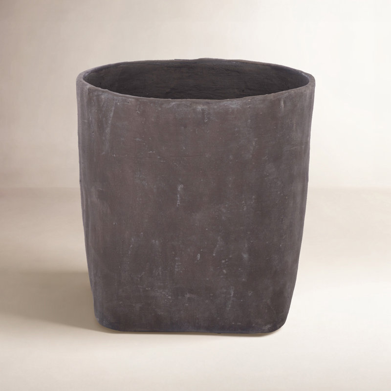Cana Large Square Planter Pot, Brown