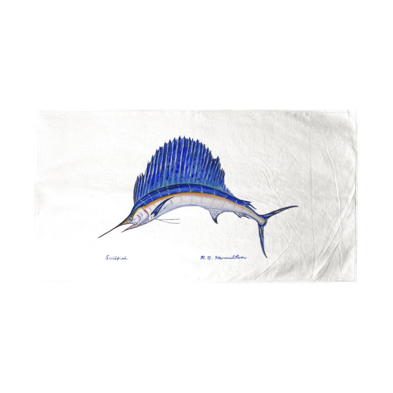 Ratley Lightweight Beach Towel, White