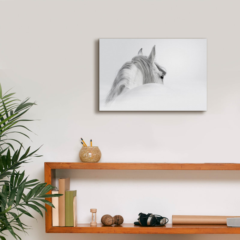 «White Horse» par PhotoINC Studio, H 12 po x l 18 po x P 0,75 po