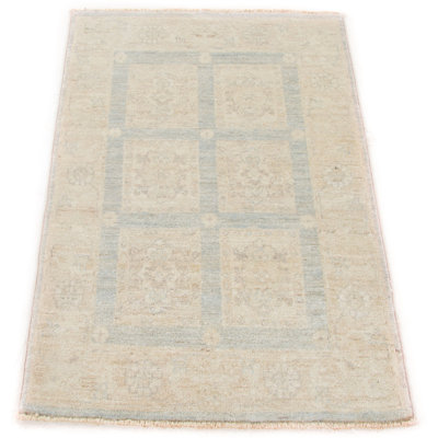 Geometric Hand Woven 63cm X 97cm Area Rug