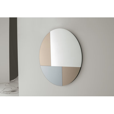 Rilka Round Mirror