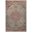 Tapis décoratif rétro multicolore à motif floral-465213457