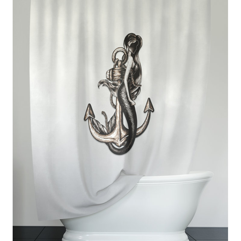 Letourneau Shower Curtain, 72" H x 70" W