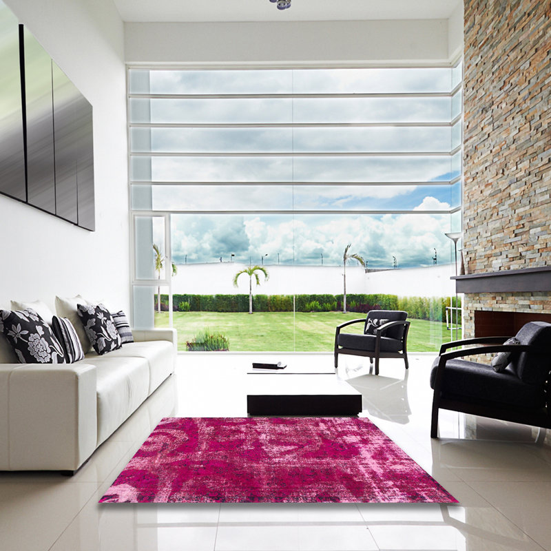 Abstract Indoor Rug, Square 8'