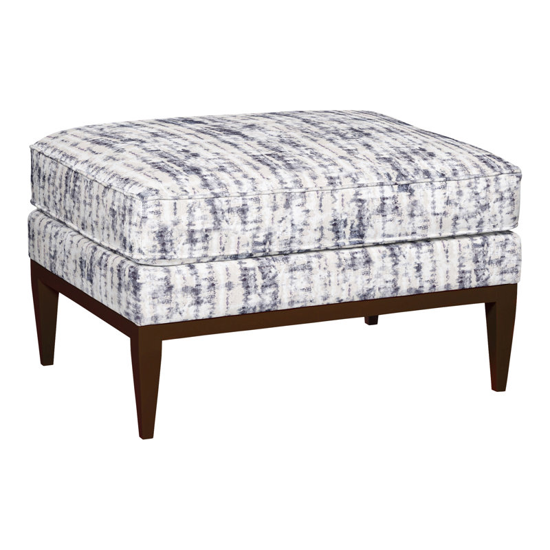 Camilla Upholstered Ottoman, Dove Gray, Ozark Marina