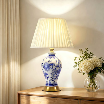 21.6" Ceramic Table Lamp