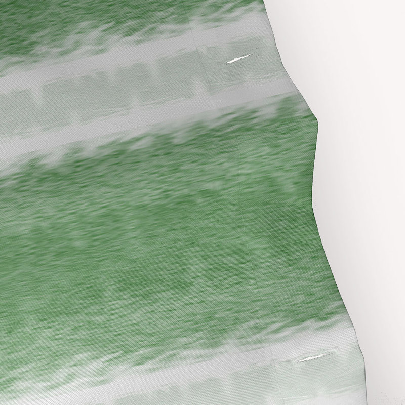 Rideau de douche simple Hatch, Vert