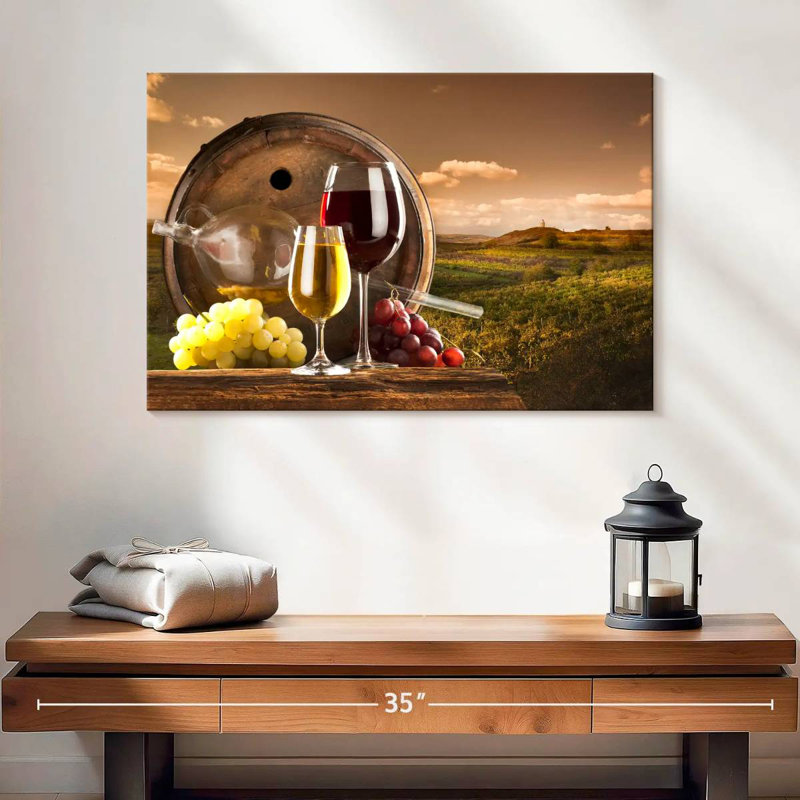 Yarlin Temecula Wine Vineyard, 16" H x 24" W