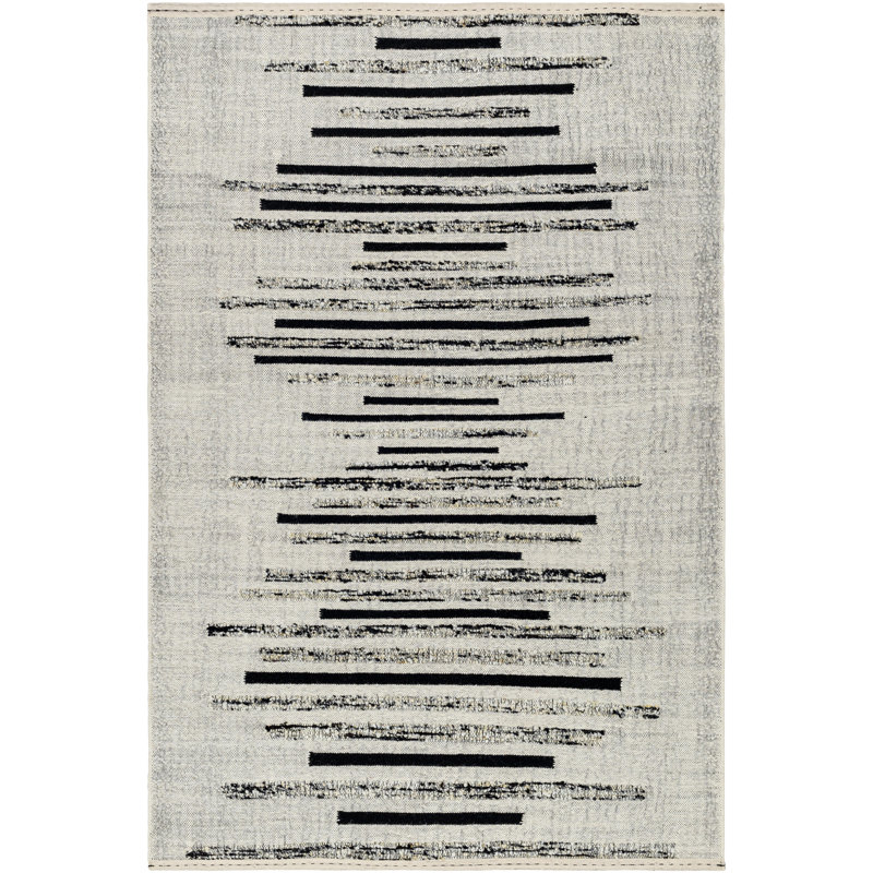 Goteborg Hand Tufted Abstract Area Rug, Rectangle 5' x 7'6"