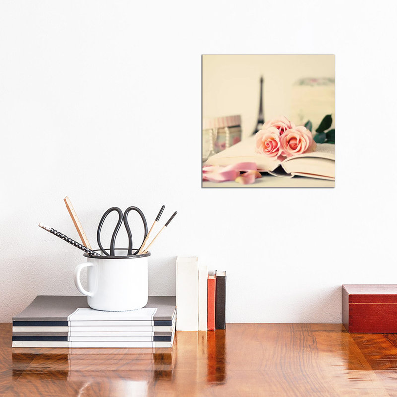 French Decors by Caroline Mint - Print on Canvas, 30.48 cm H x 30.48 cm W, Wrapped Canvas