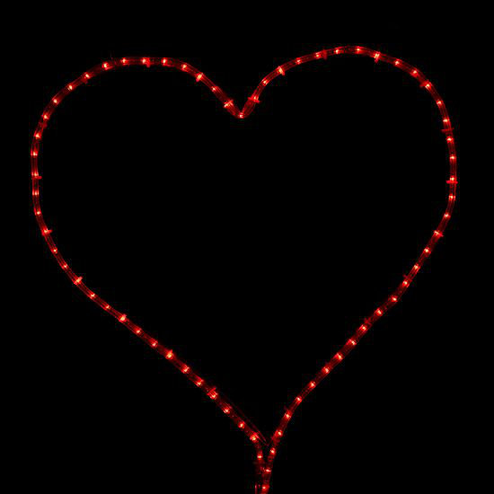 Cœur dynamique de la Saint-Valentin