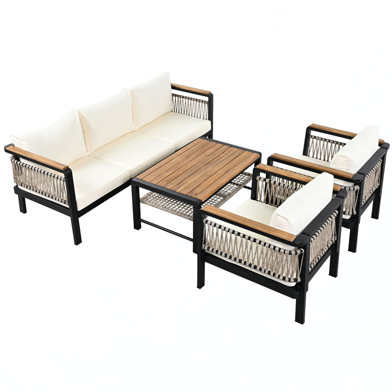 Ensembles repas pour patio, Beige