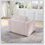 Canapé modulaire simple moelleux de 44,9 pouces confortable et fonctionnel pour les chambres à coucher et les salons-1396750839