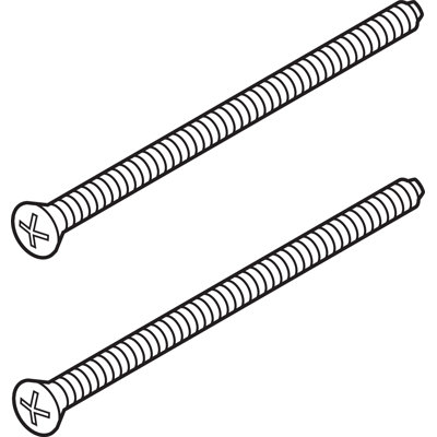 Pivotal Chrome Escutcheon Screw