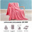 Jeté super doux en flanelle soyeuse Coral Premium-107963057-107963060