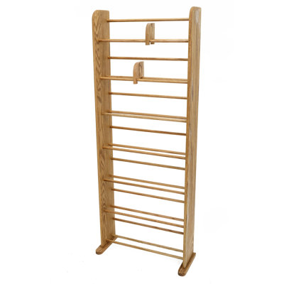 Dowel-Style Wooden DVD/VHS Rack - 05 Series