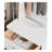 Solid Pine Wood Wardrobe with Drawers-110584987